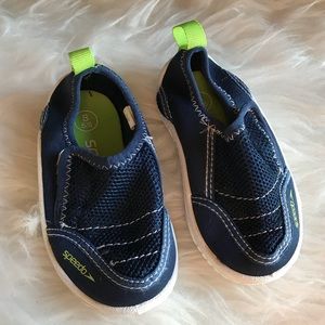 SPEEDO Toddler Boys’ Water Shoes Size 5-6 Blue